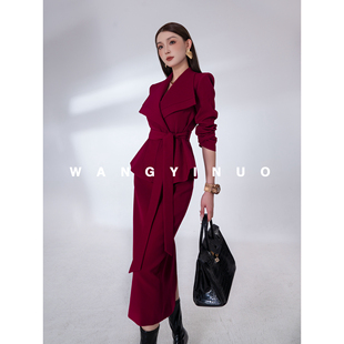 风情万种 设计感洋气轻奢西服半身裙套装 2025秋季 新品 款 MD依诺