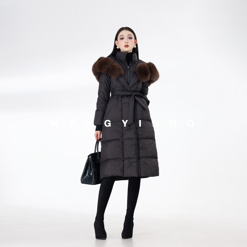 MD依诺【白栀素雪】2025冬季新款显瘦气质时尚轻奢保暖羽绒服外套