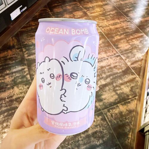 台湾OCEANBOMB气泡水罐装