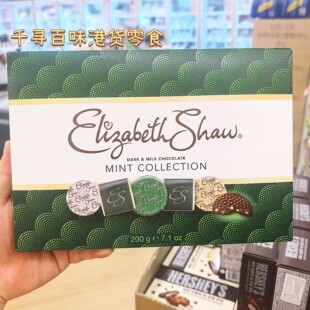 香港代购 英国Elizabeth Shaw Mint混合薄荷牛奶蜂巢夹心巧克力