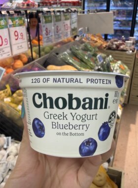 香港代购 美国 Chobani 希腊酸奶 低脂多口味合集高蛋白冷藏酸奶
