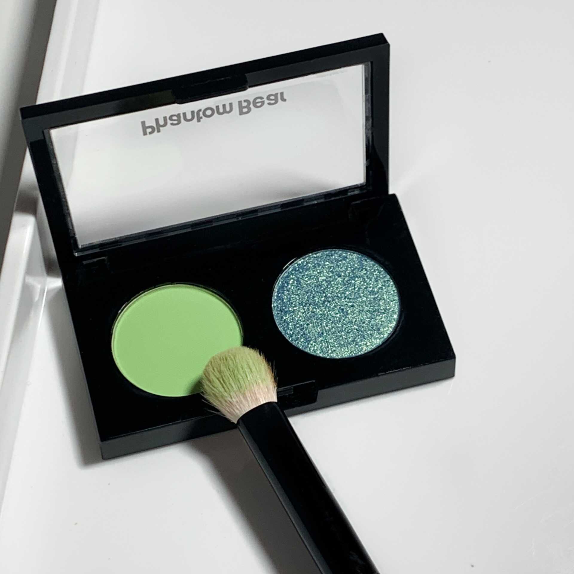 PhantomBear双色眼影盘哑光细闪