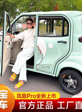 海宝电动三轮车凤凰Pro可上牌代步车新国标接送孩子女士上下班