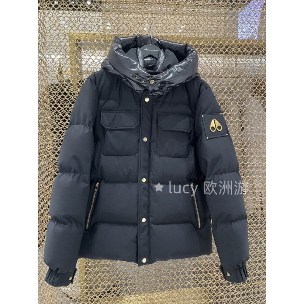 【惊！折扣】代购Moose  小剪刀SOURIS 短款泡芙羽绒服男士夹克外