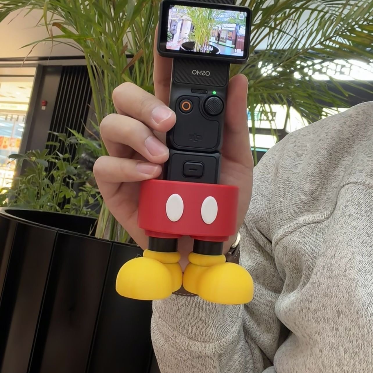 【适配大疆Pocket3】创意米奇相机底座配件收纳桌面充电支架礼物,智能设备,其他智能配件,淘宝优惠券,粉丝福利购,淘宝优惠卷