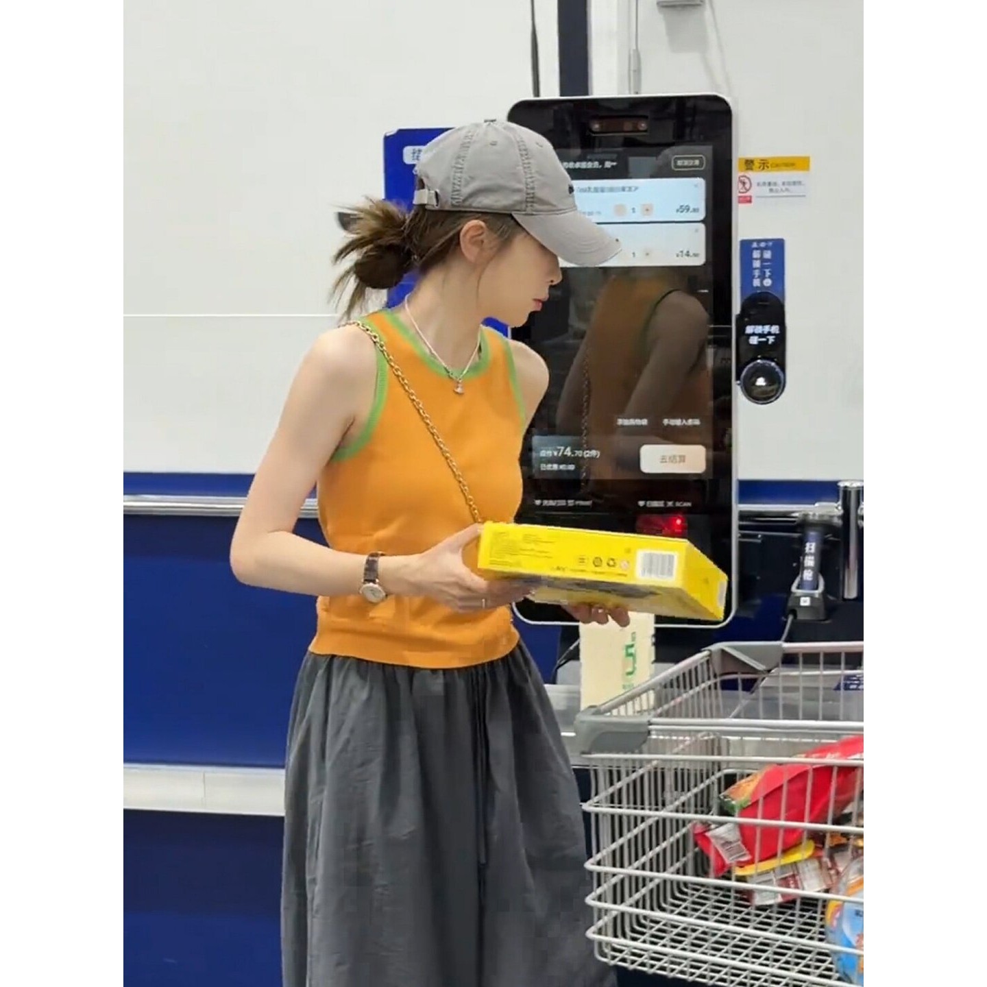 泰国绝美小吊带工字背心内搭女夏图片