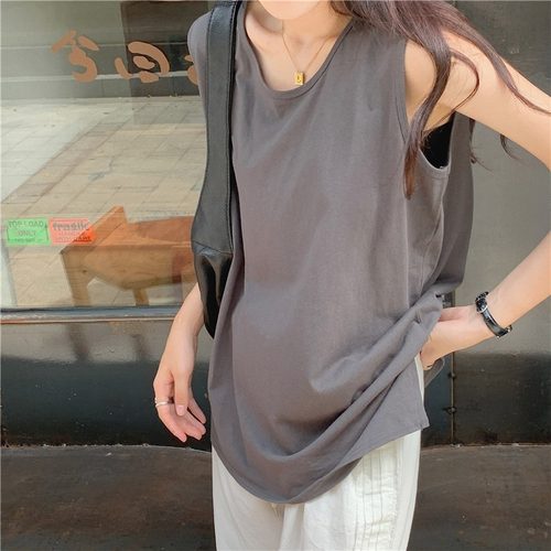 吊带运动背心女夏季设计感小众