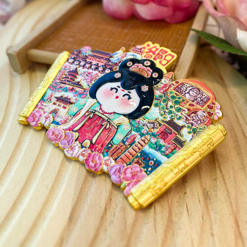 洛阳礼物可爱唐贵肥神都画卷