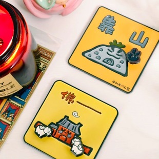 洛阳礼物·神都弹弹乐冰箱贴白马寺龙门石窟立体