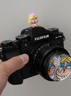 哭娃相机镜头盖热靴适用M50佳能R50富士XT50XM5尼康Z30索尼ZVE-10