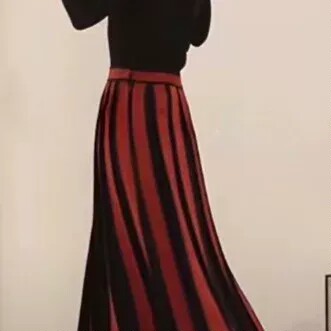 全新特价之禾Icicle真丝半身裙，36号伞摆半身裙，160