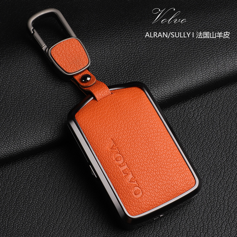 新款VolvoXC90钥匙套S90扣XC60包S60 V60 V90XC40钥匙金属保护壳