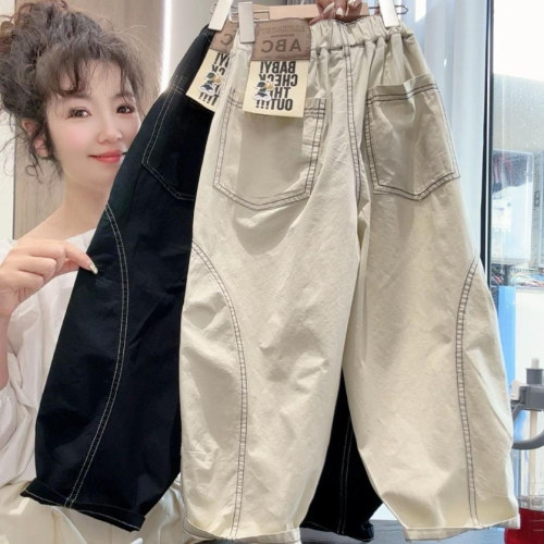 中大童休闲裤儿童工装裤防蚊裤