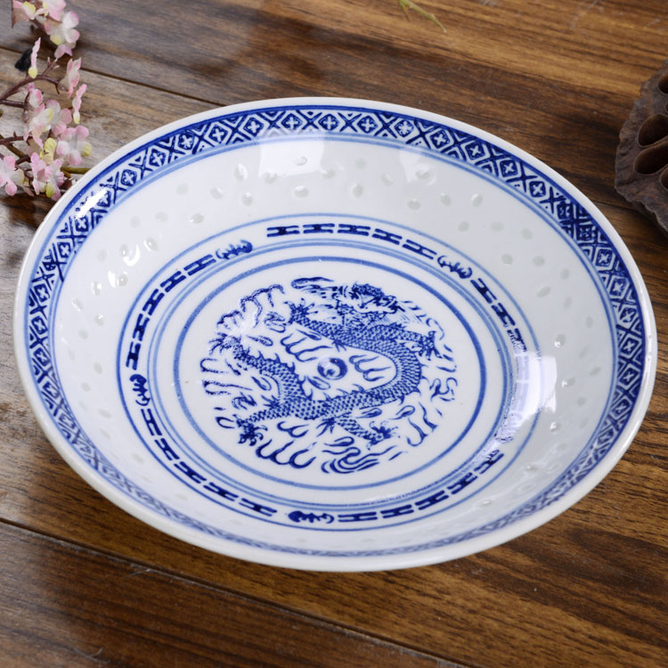 景德镇家用套装菜碟子定制陶瓷