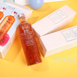 期至26.5月 保税直邮FRESH馥蕾诗玫瑰花瓣水250ml补水滋润去黄