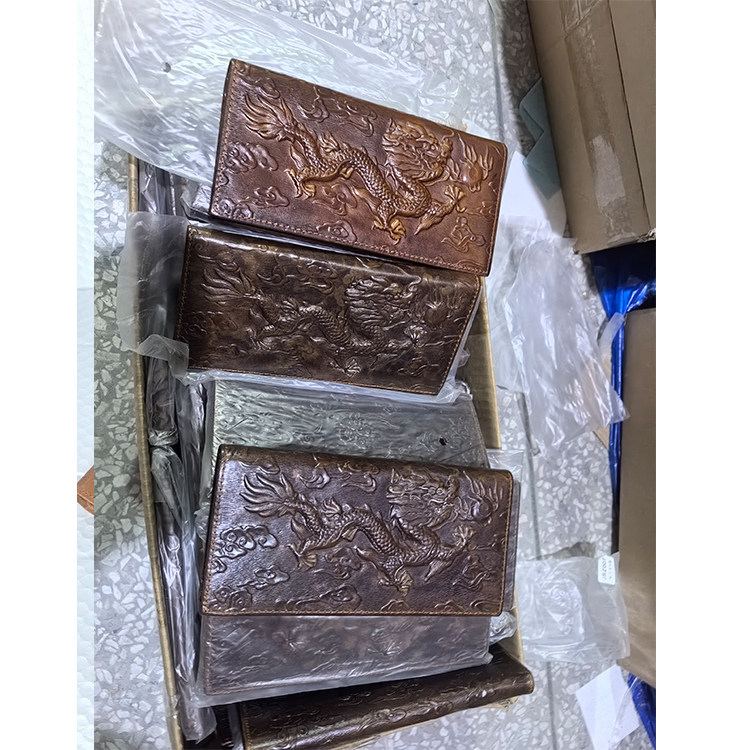 真皮钱包卡包零钱包特价清仓瑕疵库存清货杂款驾驶证龙纹男款