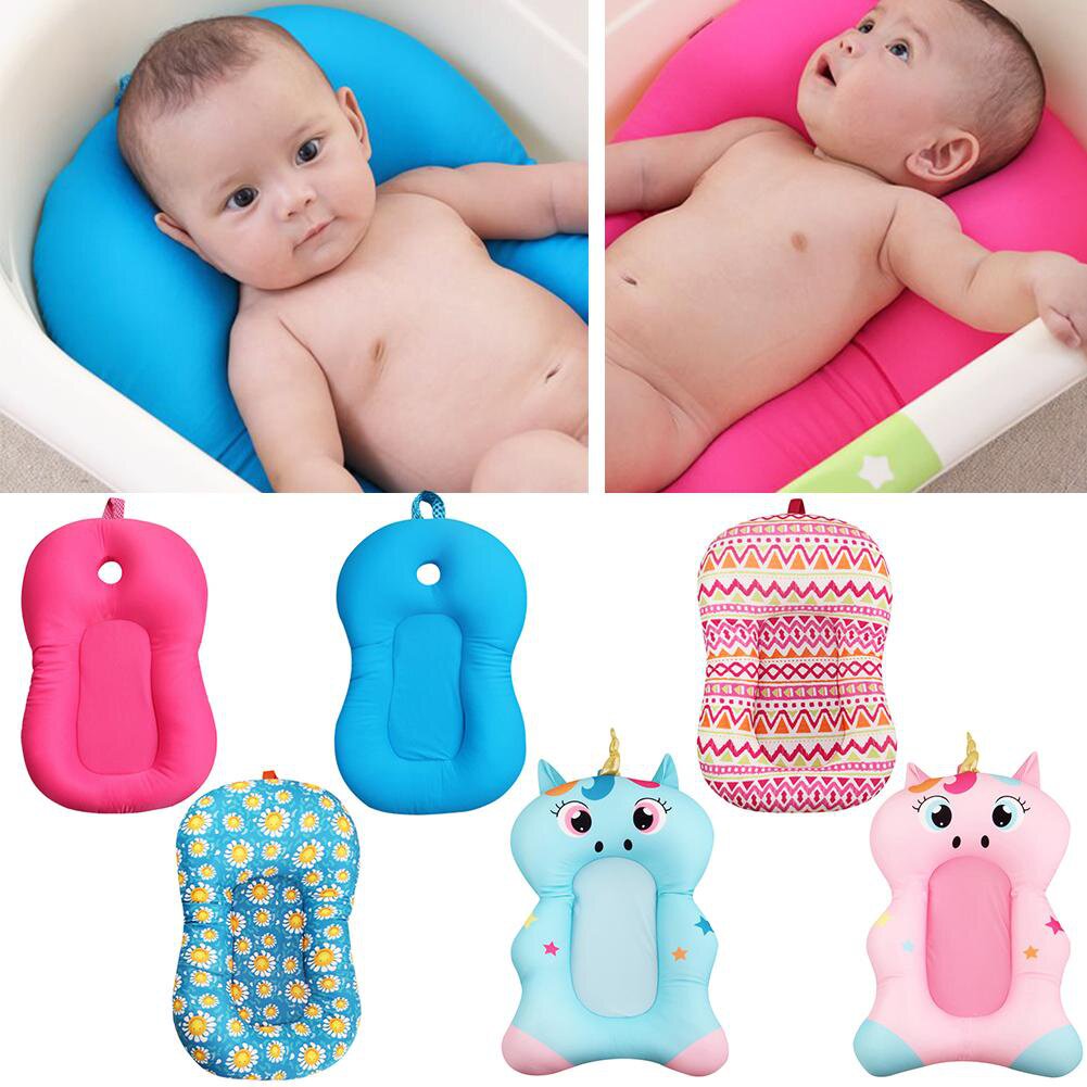 newborn bath floating pad mat baby bath tub pad baby shower