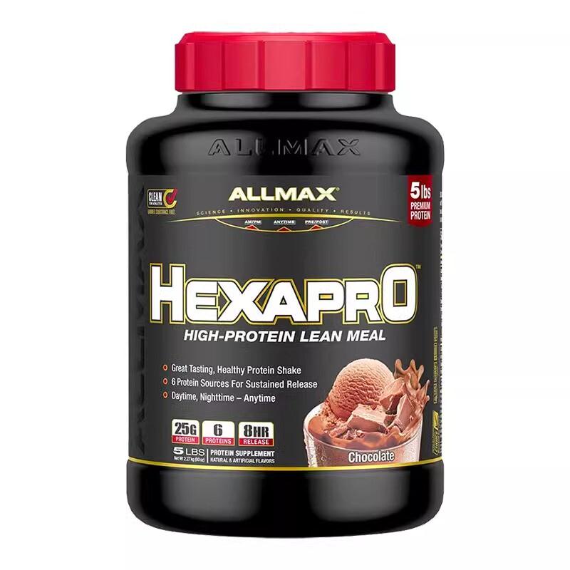 ALLMAX HEXAPRO Casein Protein Powder blend