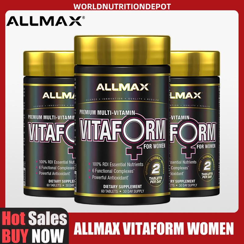 ALLMAX vitaform premium multi vitamin for women 60 tablets