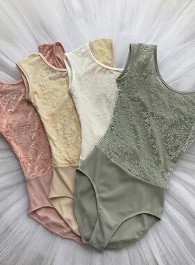 芭蕾女绒款体操服空中瑜伽体操服艺考中高跨练功服中国舞蹈服