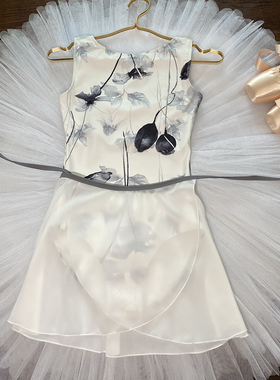 美国ModLatBal 舞蹈服花色形体服女芭蕾舞练功服瑜伽体操服基训服