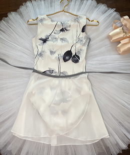 舞蹈服花色形体服女芭蕾舞练功服瑜伽体操服基训服 美国ModLatBal