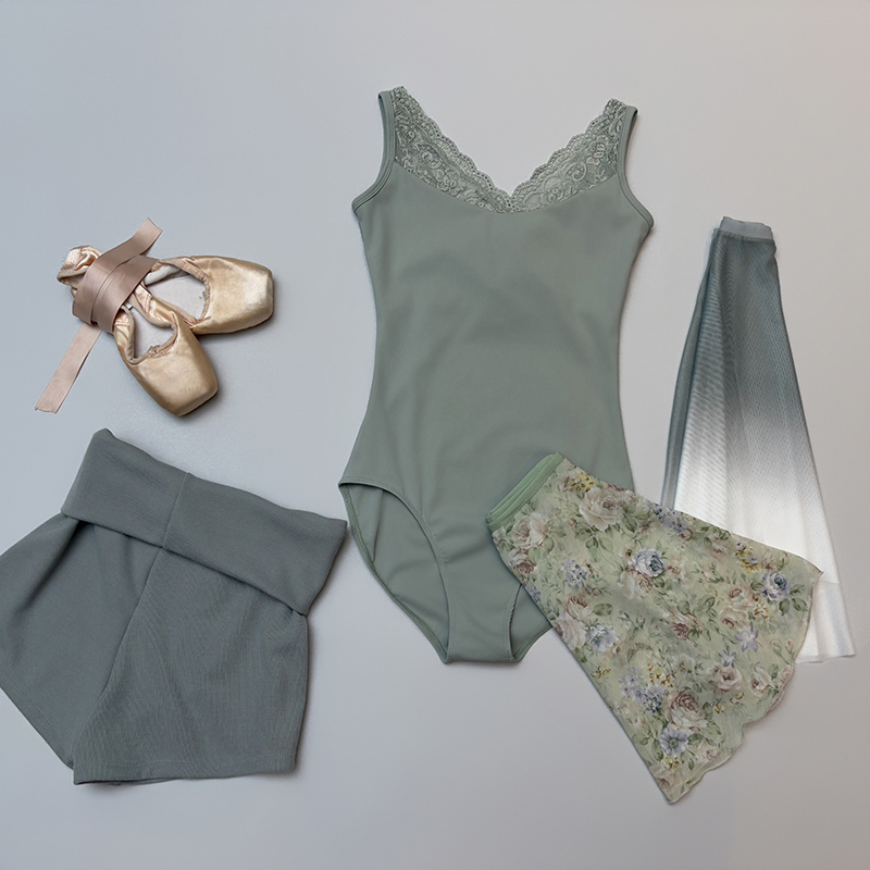 ModLatBal Dance 芭蕾舞蹈服吊带连体服体操服瑜伽服空中练功服