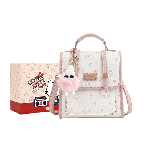 官网正品Cow&Kitty卡通女双肩包