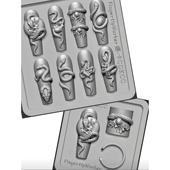 FingertipWorker 蝶卡联名超精致好看常用美甲蛇模具八种形态