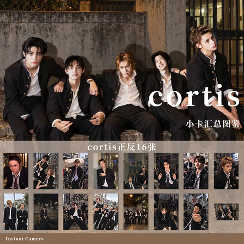 新款cortis小卡】高颜值韩娱男团日系不良少年金主训马丁严成玹