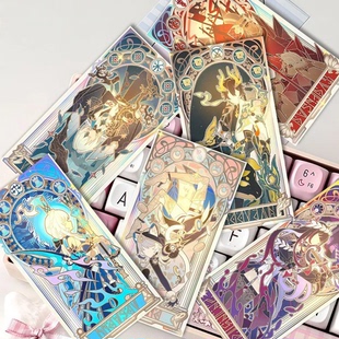 黄金裔翁法罗斯如我所书精美卡牌爆款二次元手游星铁周边LOMO小卡