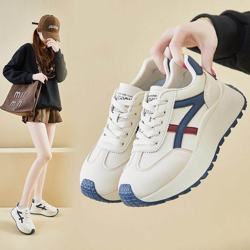 悦顺畅实业女鞋新款女士板鞋早春阿甘跑步鞋韩版运动休闲鞋子