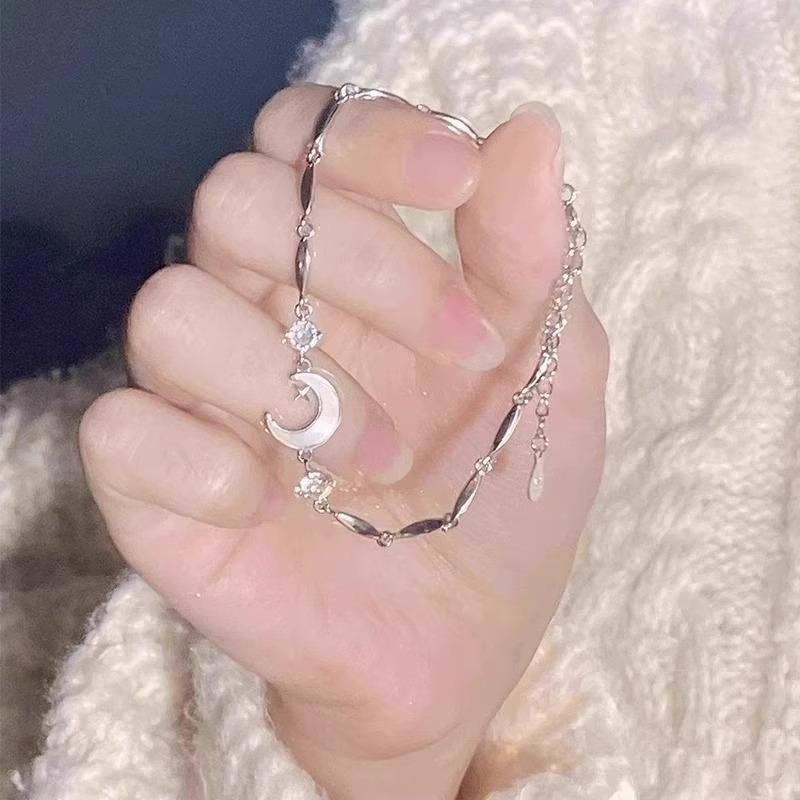 纯银手錬夏季新款轻奢小众精致高级纪念日生日礼物送老婆