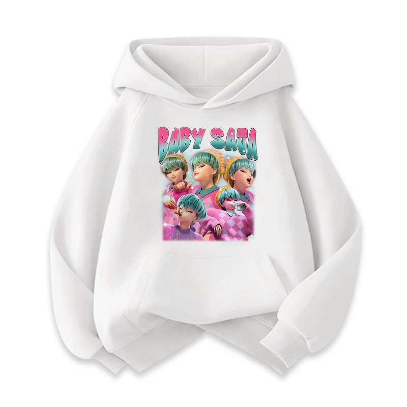 NASA联名猎魔女团KPop Demon Hunters周边男女儿童动漫连帽卫