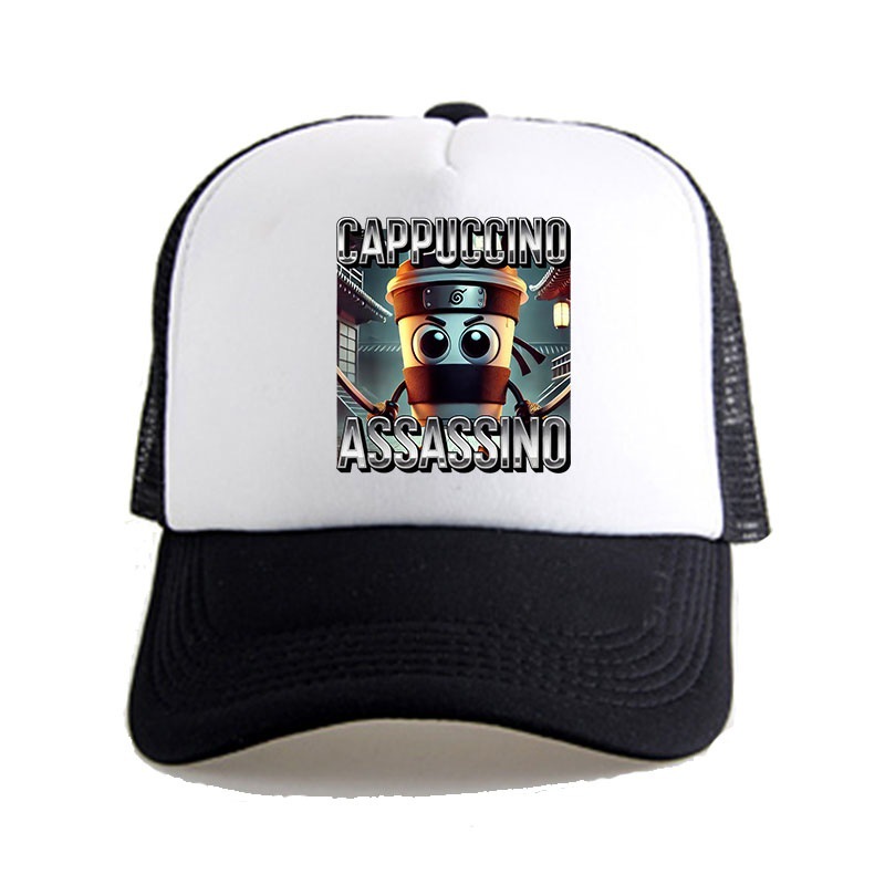 国外山海经木棍人男女儿童通通通哥网帽遮阳帽子亲子太阳帽子新款