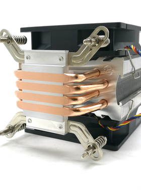 4铜热管1700X58X799201155XCPU散热器风扇螺丝安装双路服务器主板