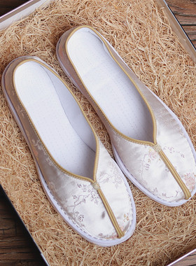 老北京千层底布鞋女春夏古风古韵汉服旗袍绣花鞋平跟舒适软底单鞋