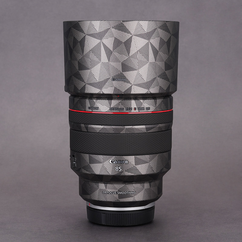 适用于佳能RF85F1.2USM镜头贴膜全包保护851.2贴纸迷彩碳纤维3M