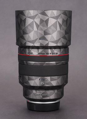 适用于佳能RF85F1.2USM镜头贴膜全包保护851.2贴纸迷彩碳纤维3M