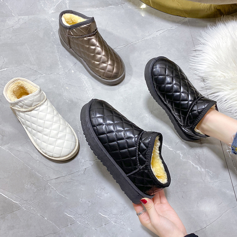 马泰尚恩雪地靴冬季短筒