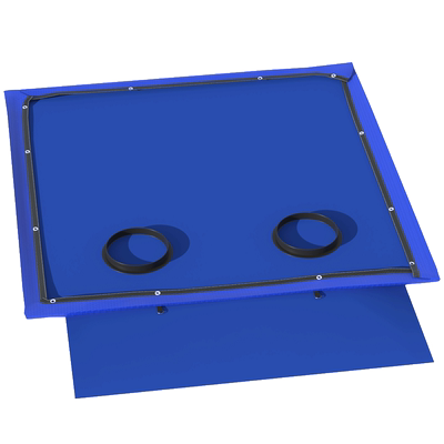 冰钓帐篷搬家神器可拖拽防水底垫