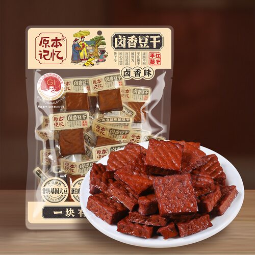 原本记忆豆干湖南特产平江豆干香辣豆干酱干湖南平江产零食小包装