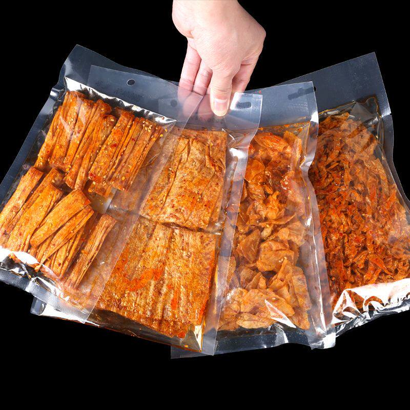 湖南特产手工豆皮豆卷豆丝大辣片网红辣条零食礼包麻辣辣片混合装