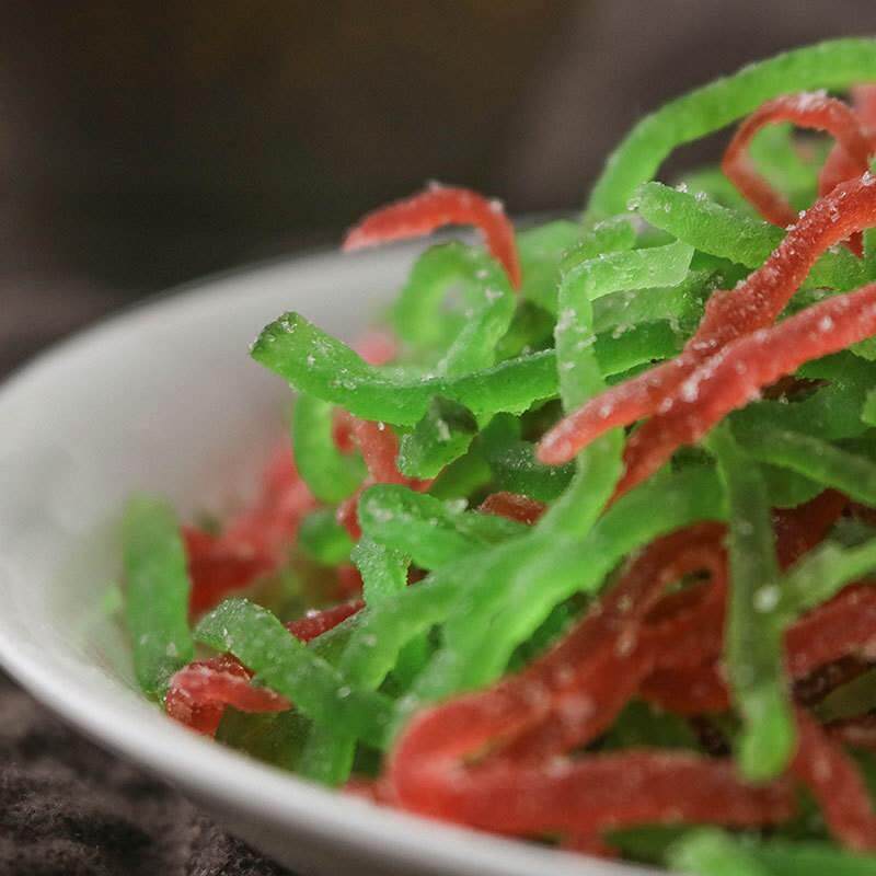 青红丝传统糕点馅料食用红绿丝苏式绿豆汤原材料月饼八宝饭配料