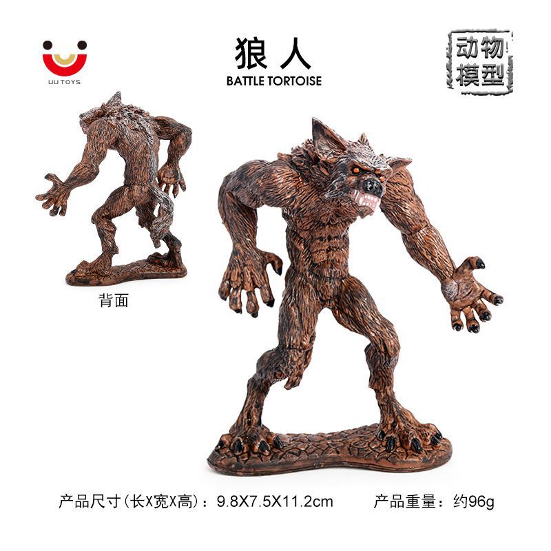 人大脚野人雪人儿童认知场景摆件