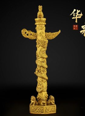 黄铜材质祝福中式客厅