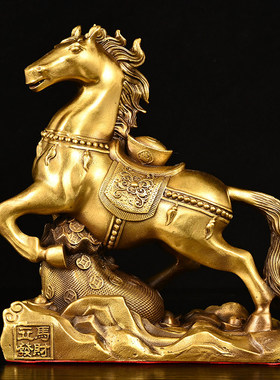 黄铜材质祝福中式客厅