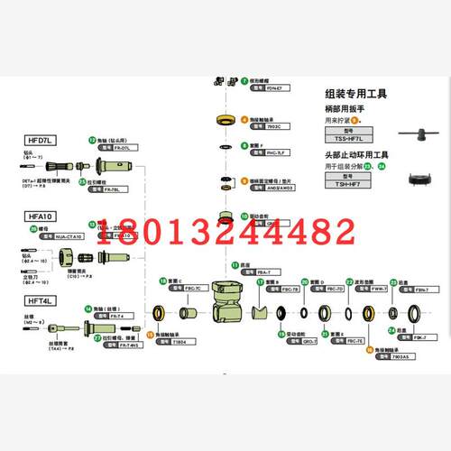 套圈FFHC-7L锥柄固定螺
