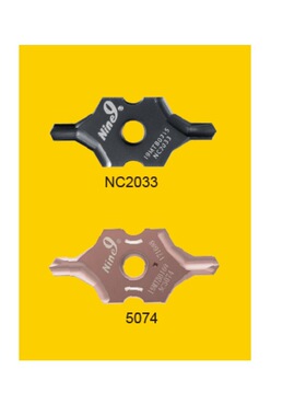 台湾NINE9耐久I-CENTER中心钻刀片定点钻刀粒I9MTR0100 NC2033