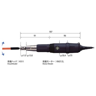 日本原装进口MINIMO美能达左右摆动打磨机抛光机M212LRV